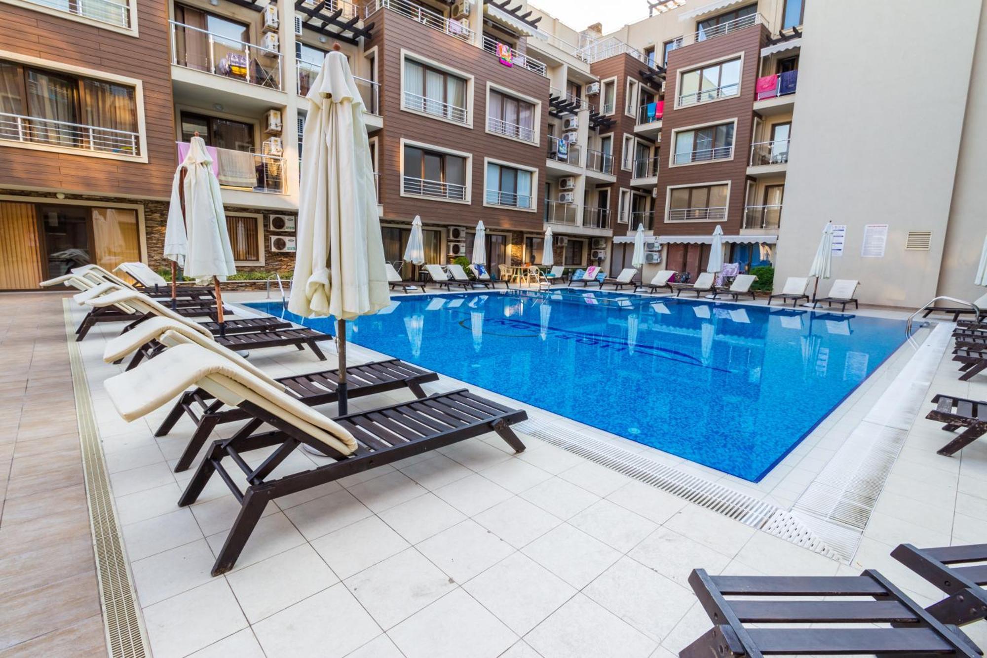 Aпартаменти Хоризонт Apartman Szozopol Kültér fotó